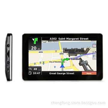 6-inch TFT Touchscreen GPS Car Navigation System with Wi-Fi, Bluetooth and FM Transmitter Functions